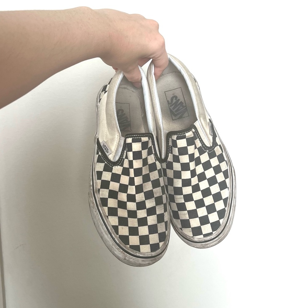 Checkers Slip-on Vans